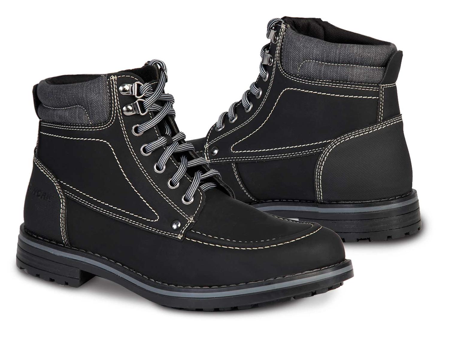 Foto 2 pulgar | Bota para Hombre Botin Vestir Vaquera Pro Work 89727 color Negro