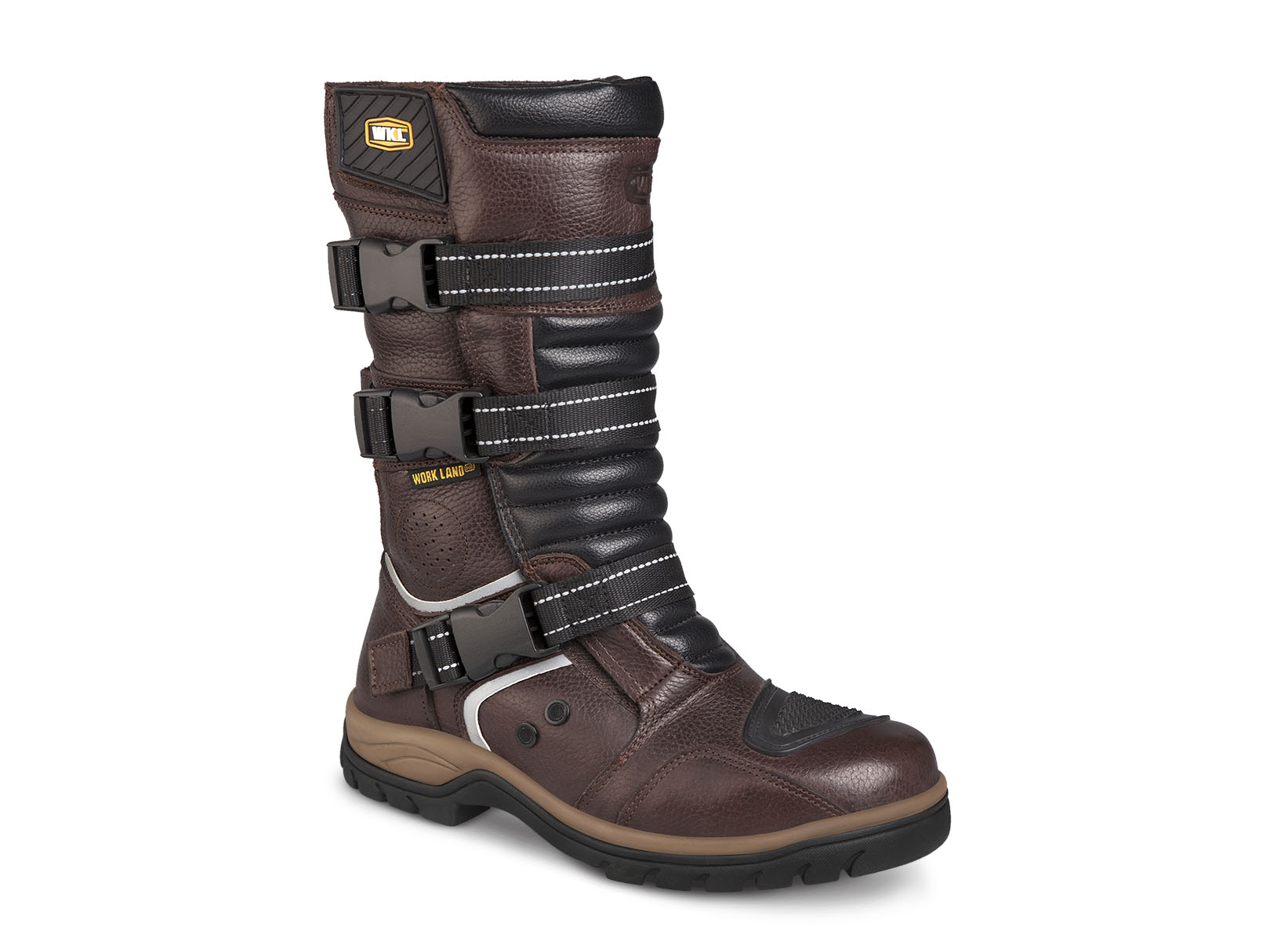 Foto 2 pulgar | Botas para Biker Motociclista de Hombre Workland 1.0 Chocolate