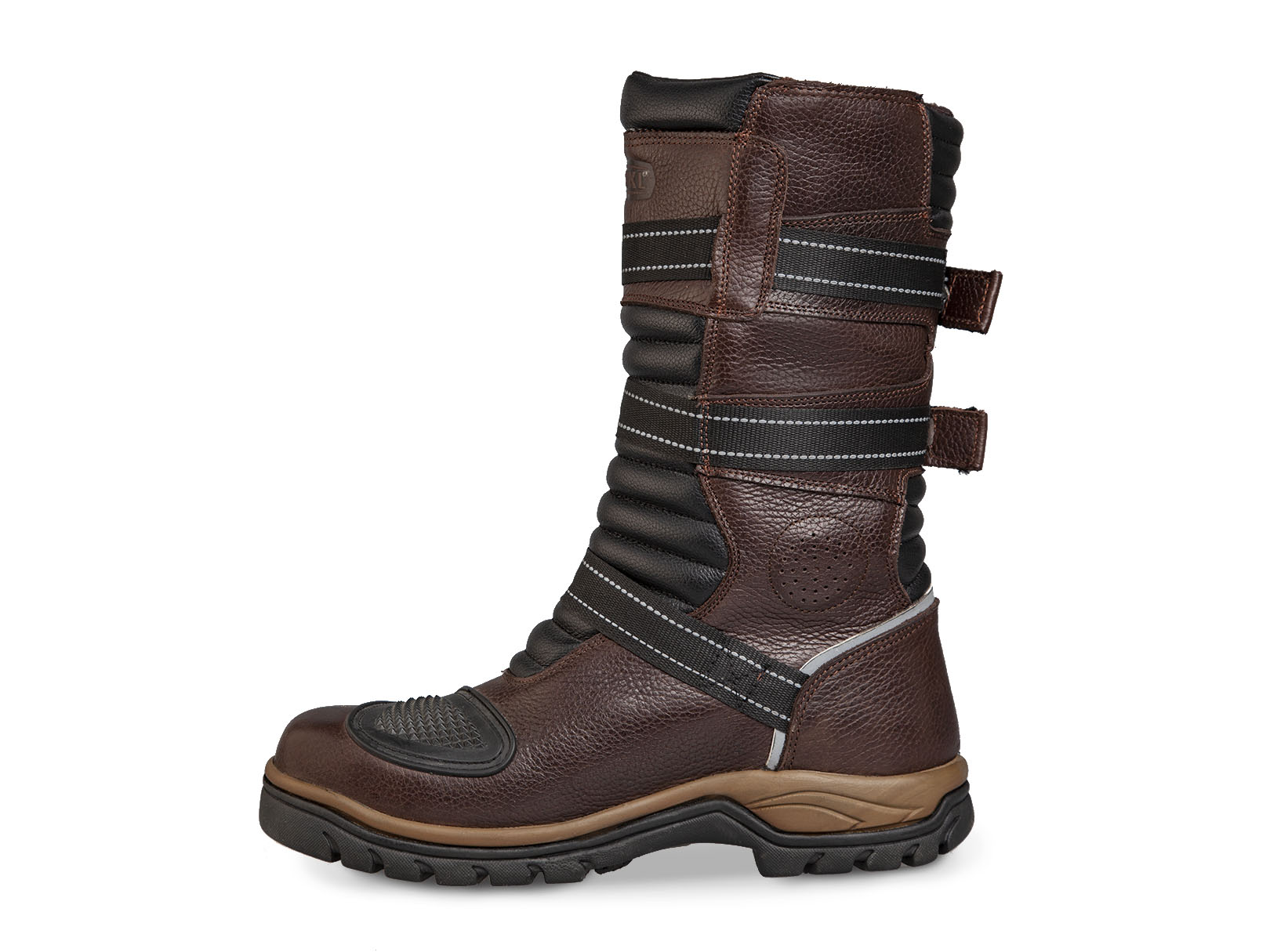 Foto 4 pulgar | Botas para Biker Motociclista de Hombre Workland 1.0 Chocolate