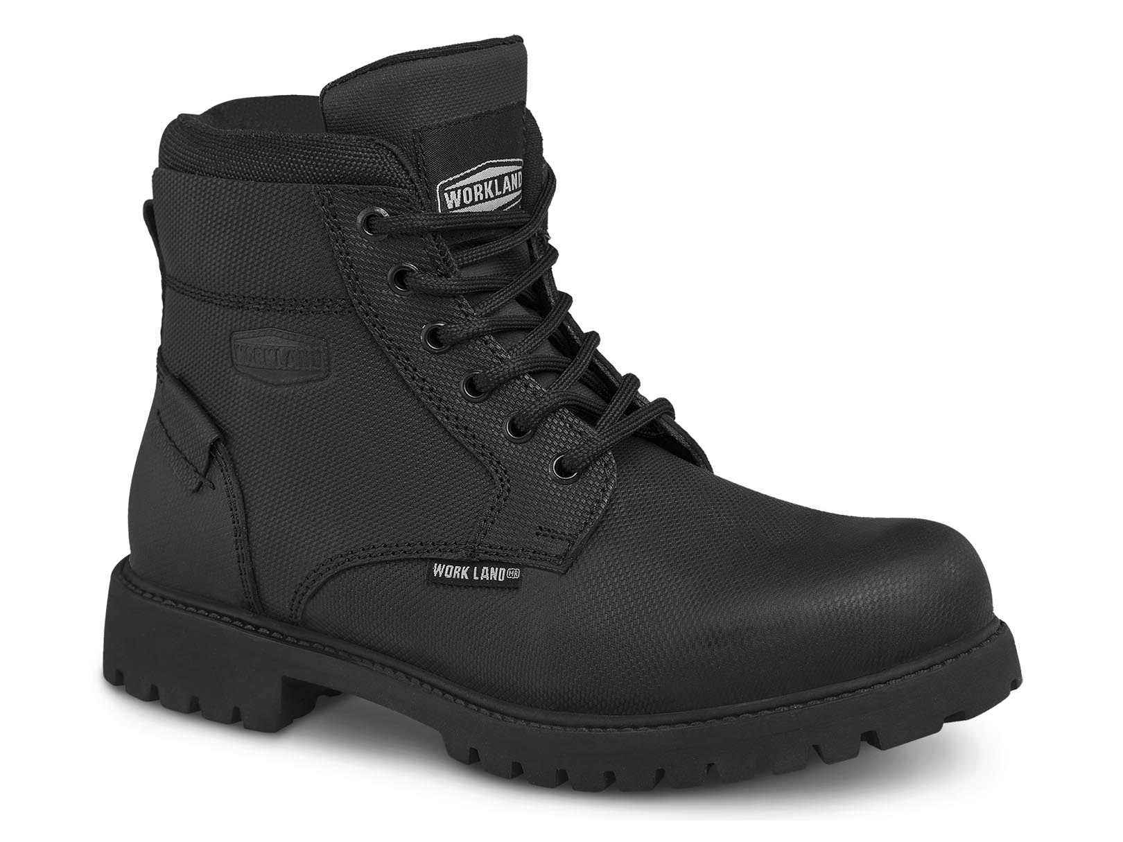 Botín Casual Hombre Bota De Piel Workland 77607 Negro