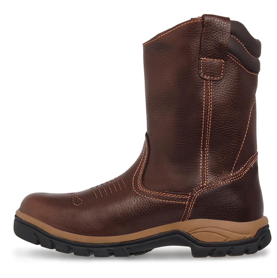 Foto 4 pulgar | Bota Roper para Hombre Trabajo Caballero Workland 77424 Chocolate