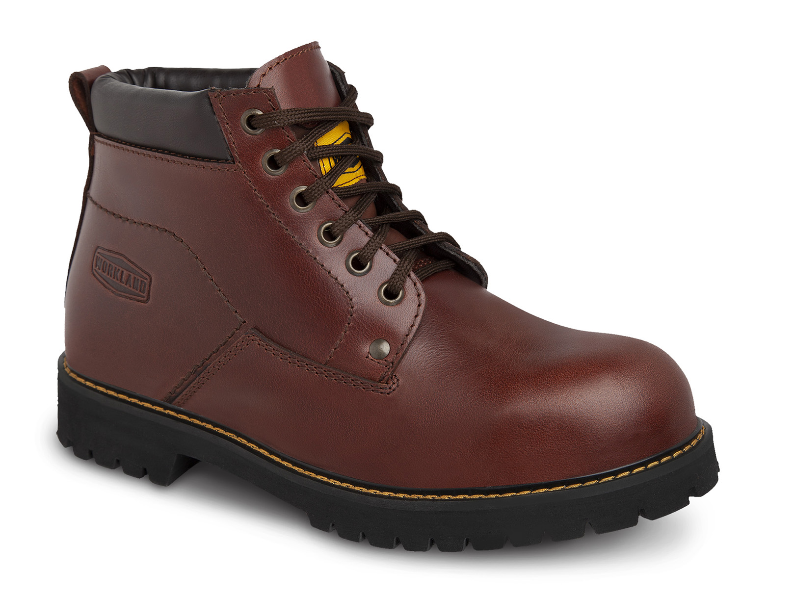 Bota Industrial Hombre Seguridad Casquillo Workland 720 color Café