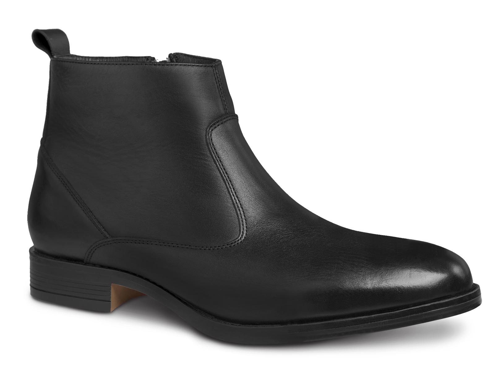 Bota Hombre Botín Vestir Caballero Marco Delli 60311 Negro