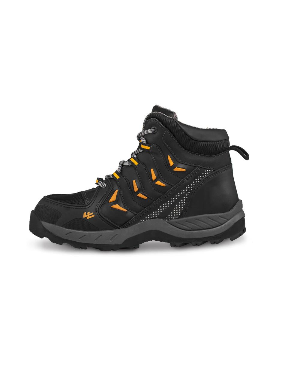 Foto 4 pulgar | Bota Industrial de Trabajo para Hombre Piel 79316 color Negro