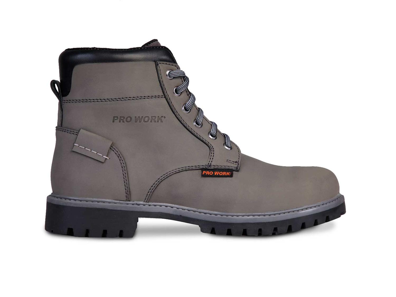 Foto 4 pulgar | Bota Hombre Botin Casual Caballero Pro Work 77607 color Gris