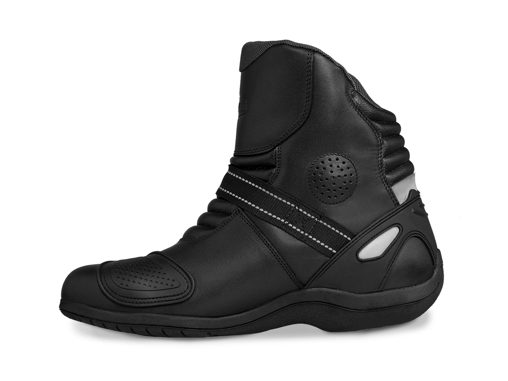 Foto 4 pulgar | Bota Hombre Botín Motociclista Biker Workland 80004 Negro