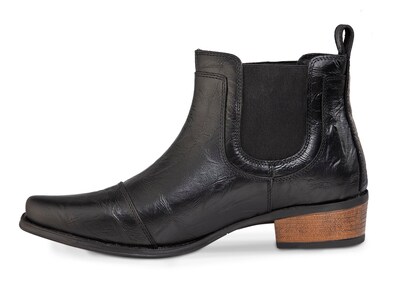 Foto 3 | Bota Vaquera Hombre Botín Caballero Urban Cowboy 40706 color Negro