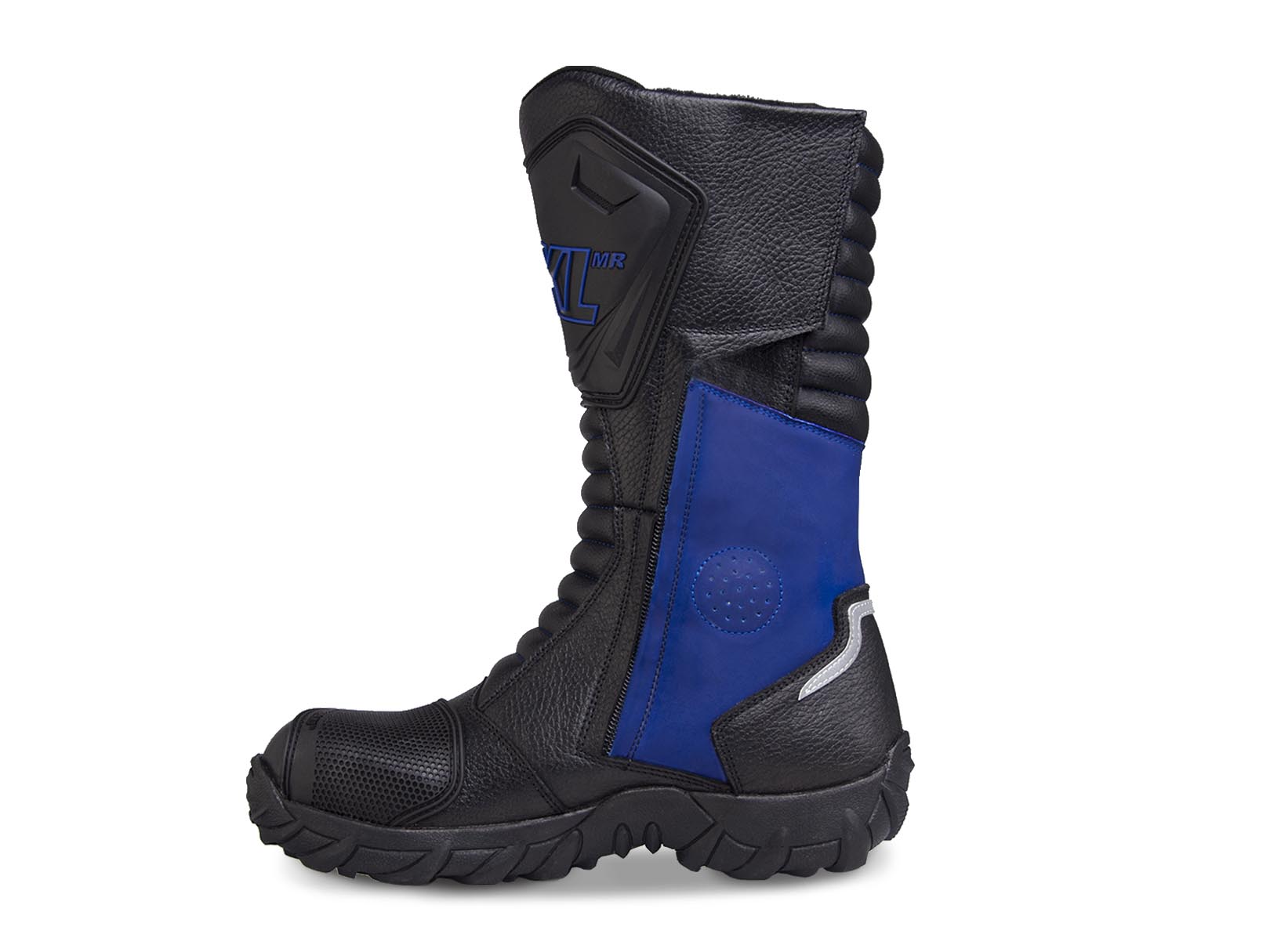 Foto 4 pulgar | Botas Hombre Moto Biker Doble Proposito Workland 76227 Azul