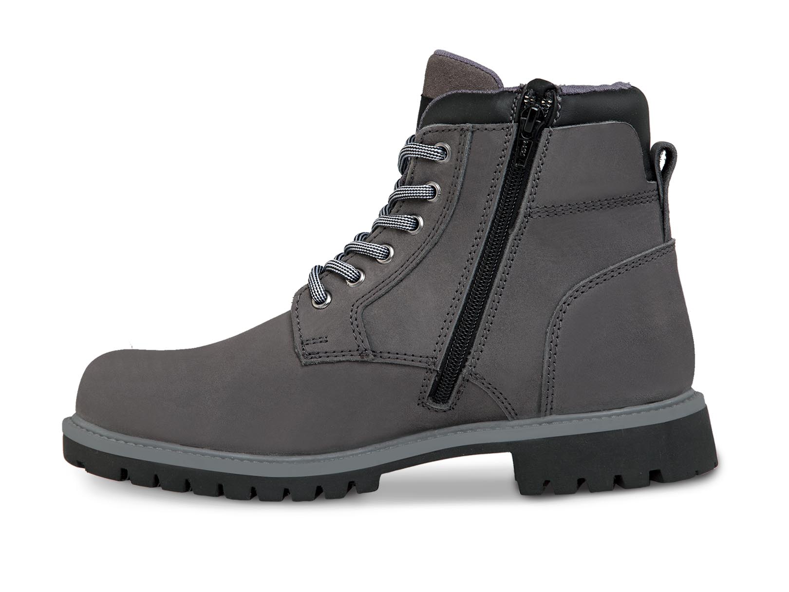 Foto 4 pulgar | Bota Casual Hombre 77607 Gris