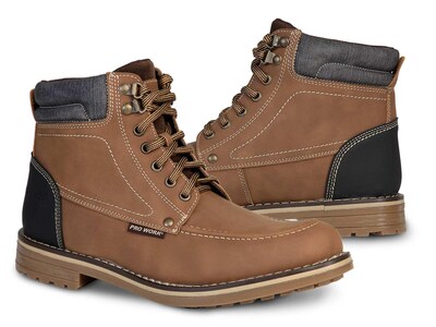Foto 1 | Bota para Hombre Botín Vestir Vaquera Pro Work 89727 Canela