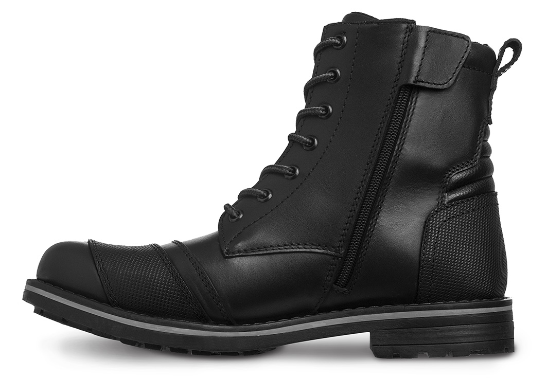 Foto 4 pulgar | Bota Motociclista Casual Urbano Biker Workland color Negro