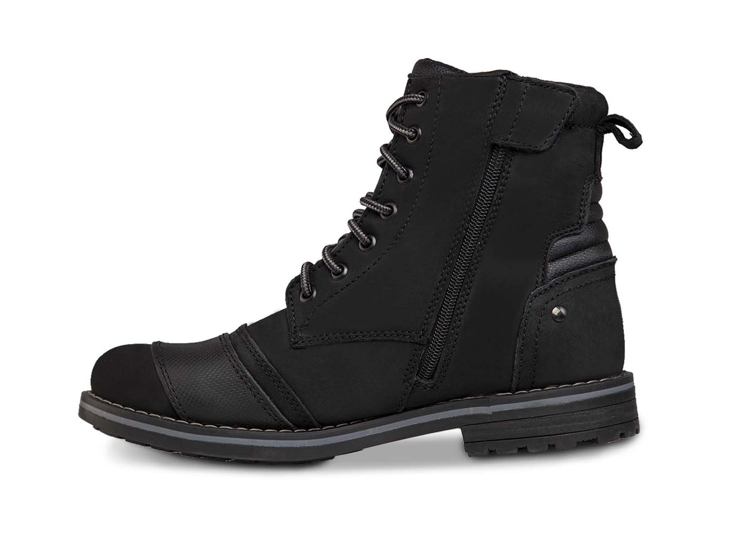 Foto 4 pulgar | Bota Biker Motociclista Urbano Casual Hombre Workland 89729 color Negro