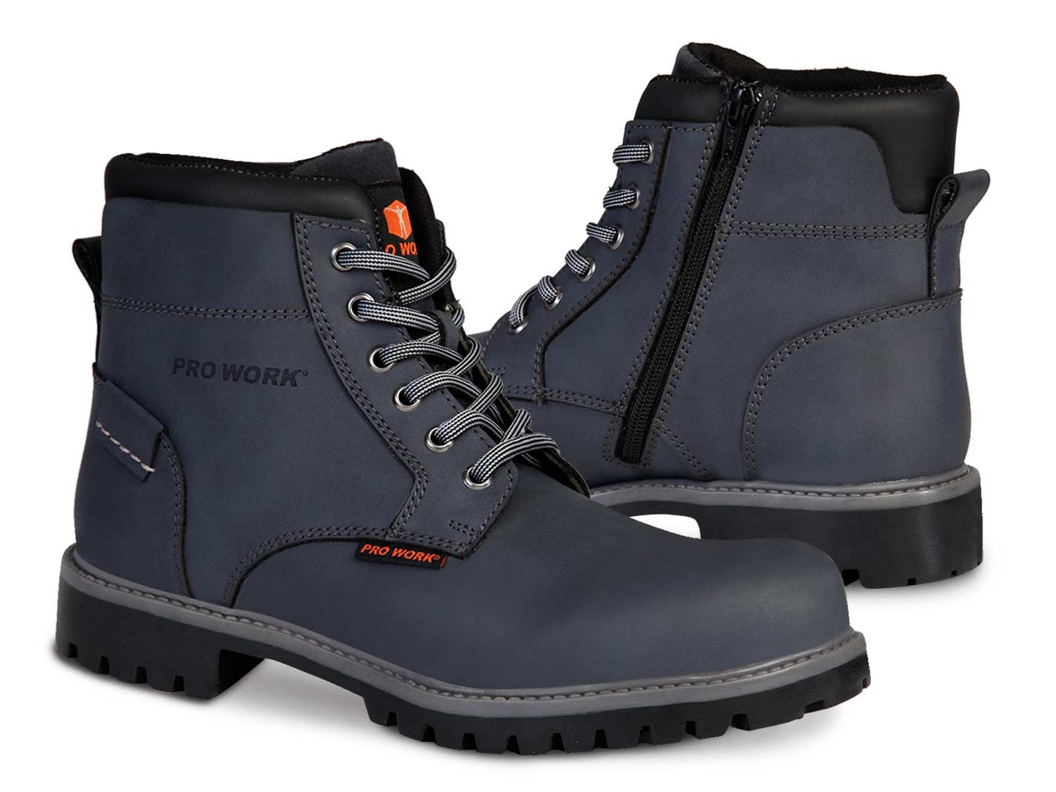 Bota Hombre Casual Caballero Pro Work 77607 color Azul