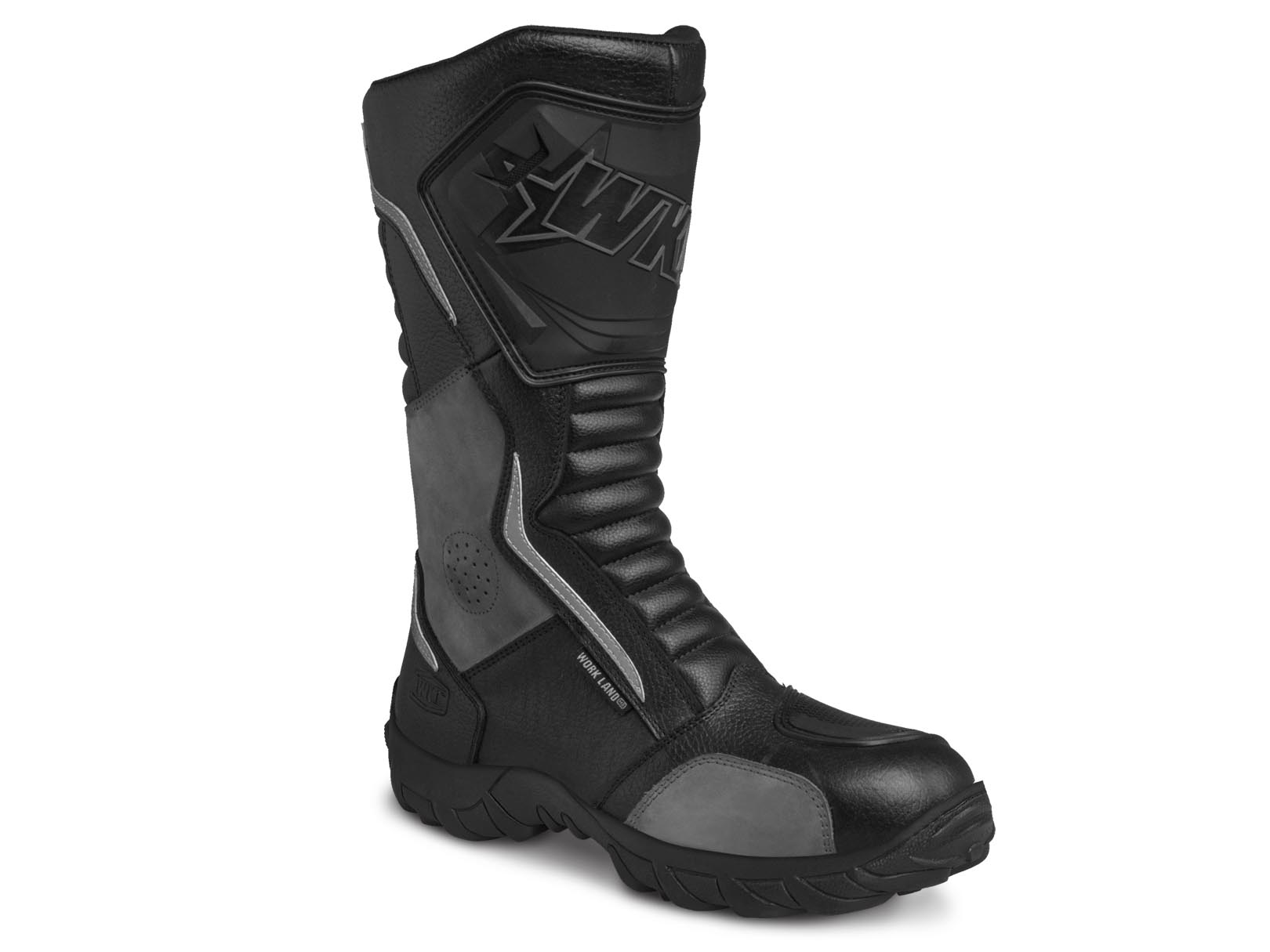 Foto 2 pulgar | Botas Hombre Moto Biker Doble Propósito Workland 76227 Gris