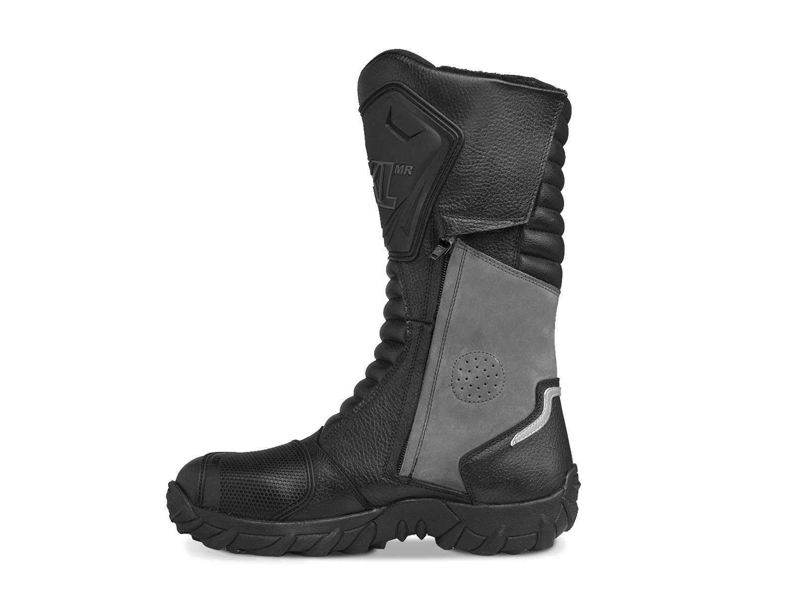Foto 4 pulgar | Botas Hombre Moto Biker Doble Propósito Workland 76227 Gris