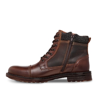 Foto 3 | Bota para Hombre Casual Urbano Botín Workland 89730 color Café