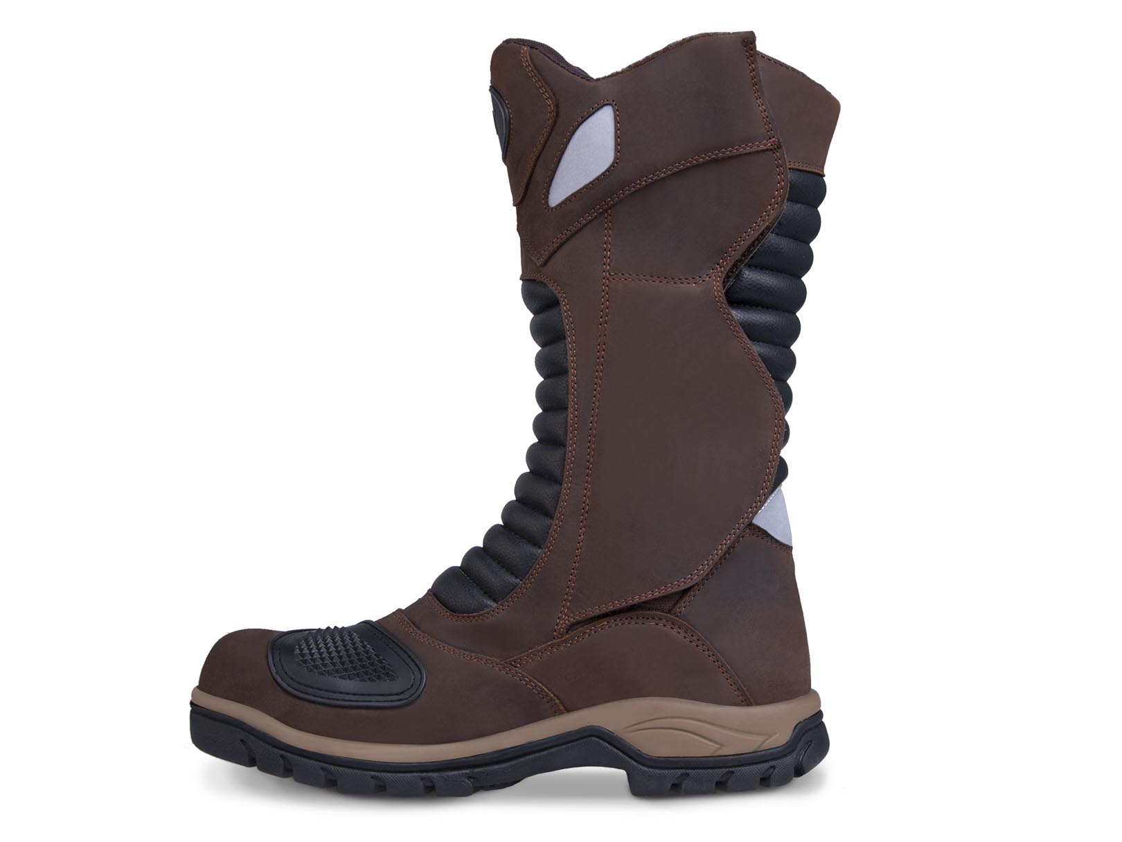 Foto 4 pulgar | Botas Biker para Hombre Motociclista Sport Workland 77427 color Café