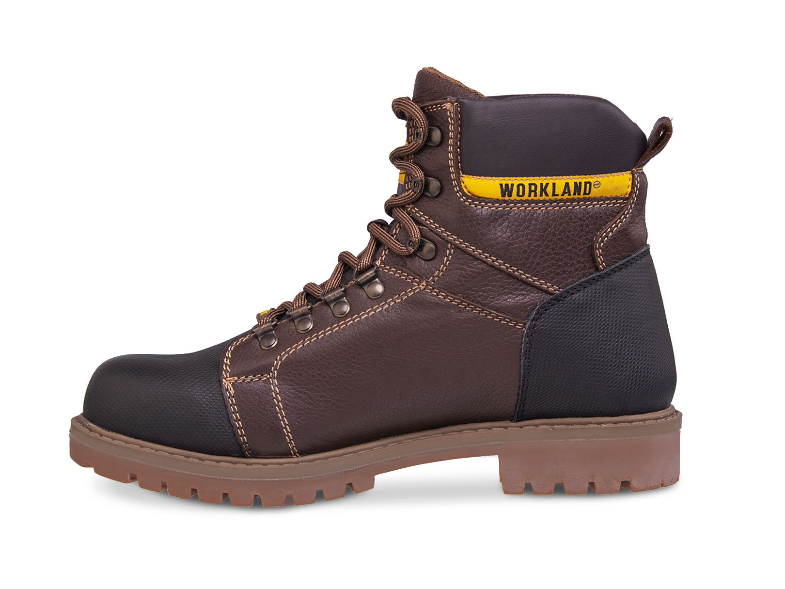 Foto 4 pulgar | Bota Industrial para Hombre Trabajo Seguridad Workland 79907 color Café