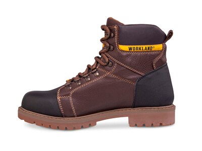 Foto 3 | Bota Industrial para Hombre Trabajo Seguridad Workland 79907 color Café