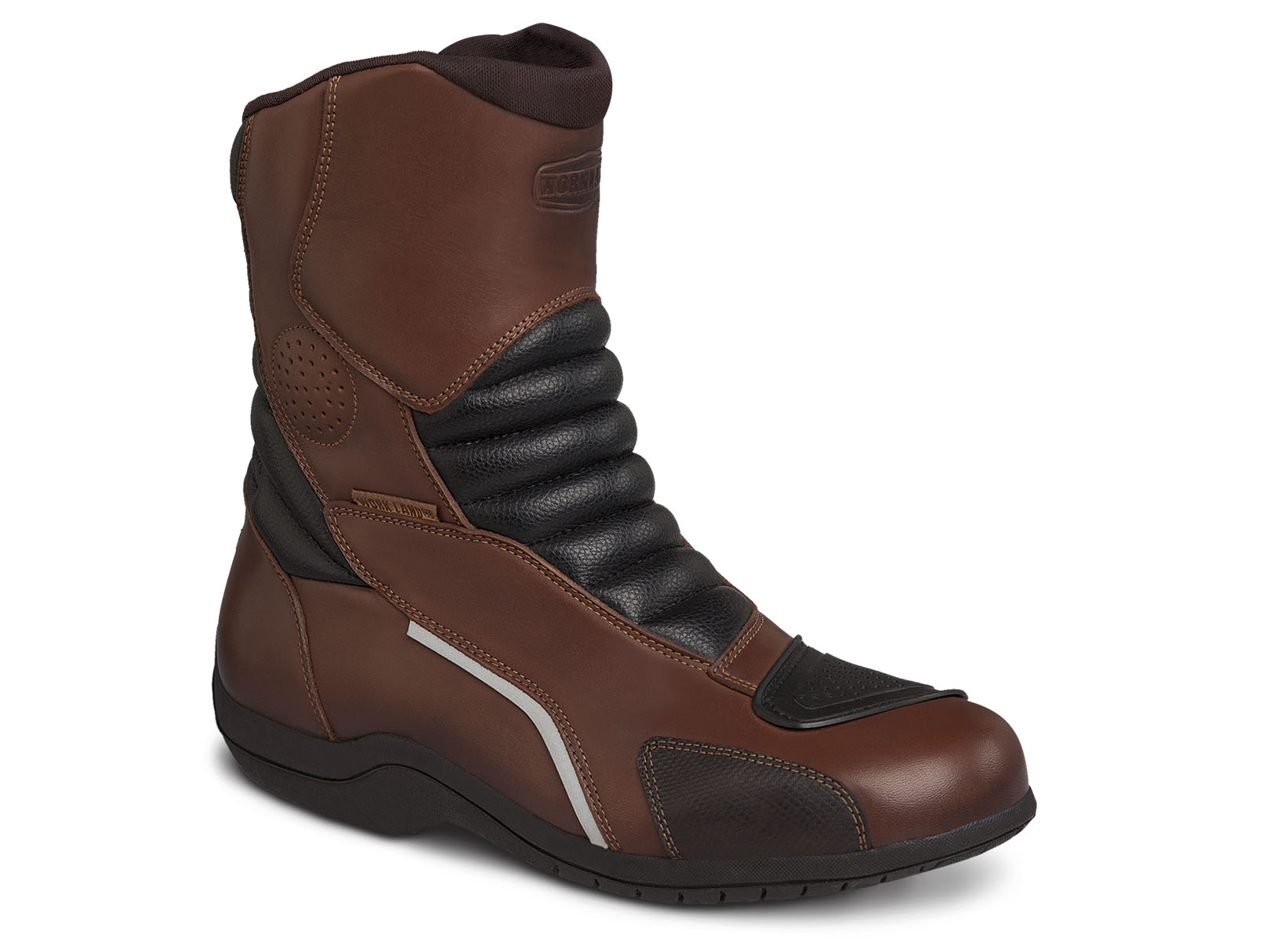 Botas Hombre Biker Moto Workland Touring Sport 006 Cognac