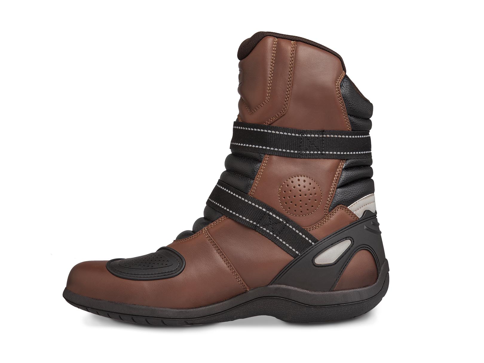 Foto 4 pulgar | Bota Hombre Biker Moto Workland 80007 color Café