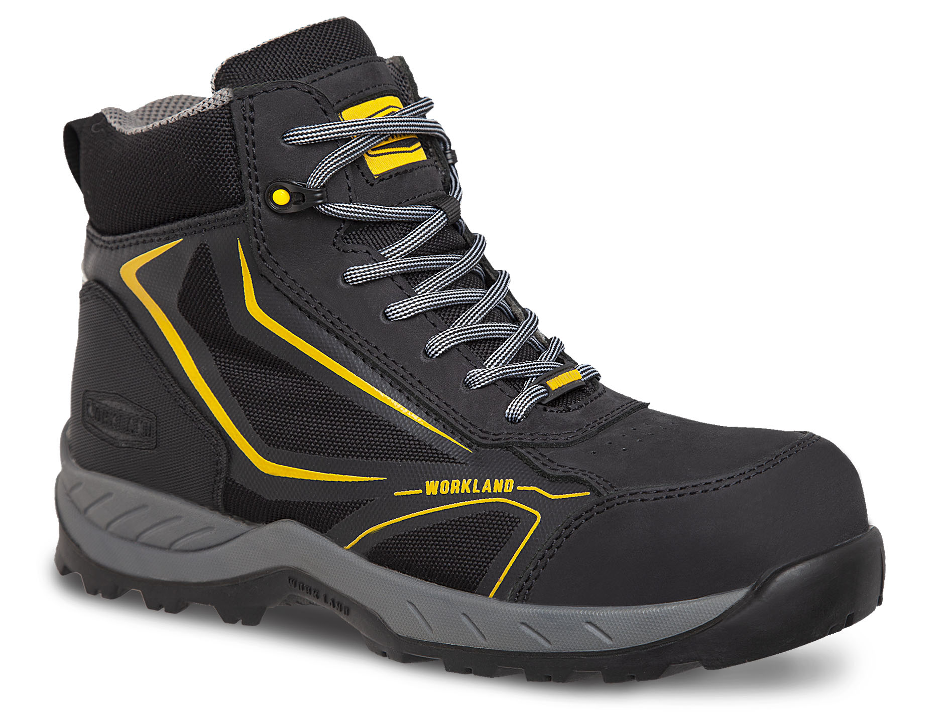 Bota Industrial Trabajo Casco Hombre Workland 79340 Negro