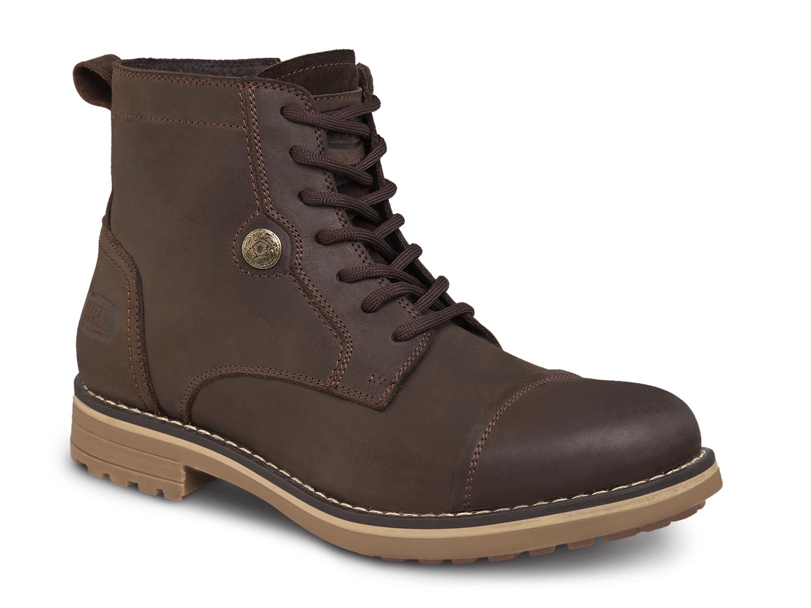 Bota Hombre Casual Urbano Botín Workland 89724 color Café Chocolate