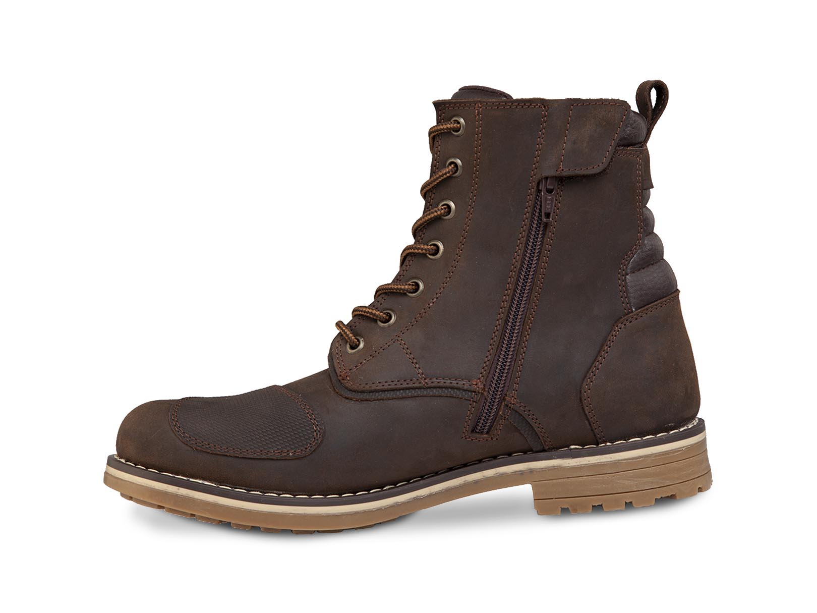 Foto 4 pulgar | Bota para Hombre Moto Botin Trabajo Biker Workland 89738 color Café