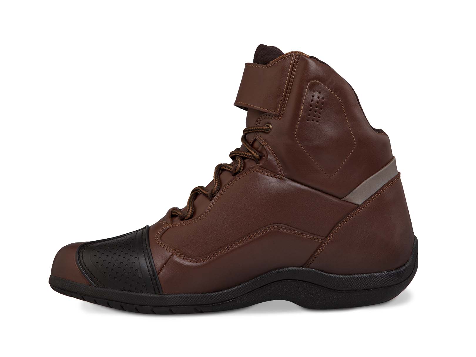 Foto 4 pulgar | Bota Hombre Motociclista Biker Sport Workland 003 color Café