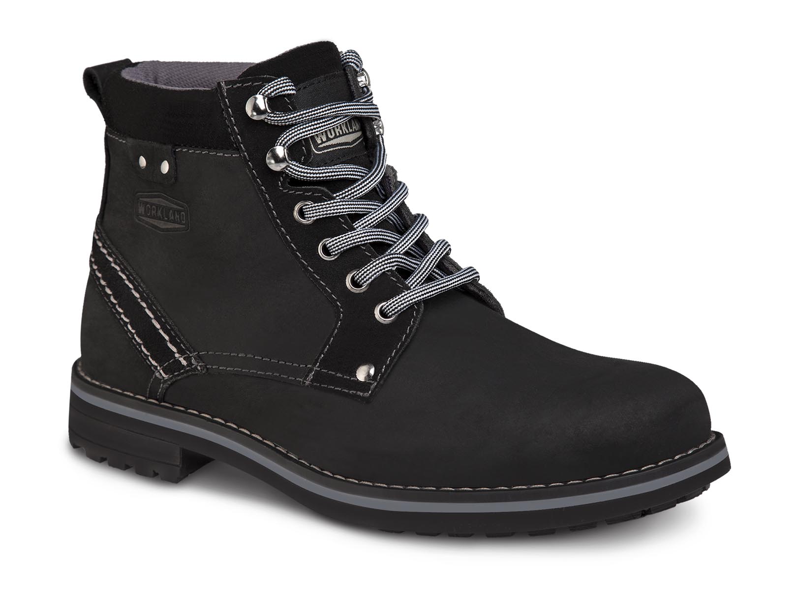 Bota Casual De Hombre Botín Urbano Workland 89707 Negro