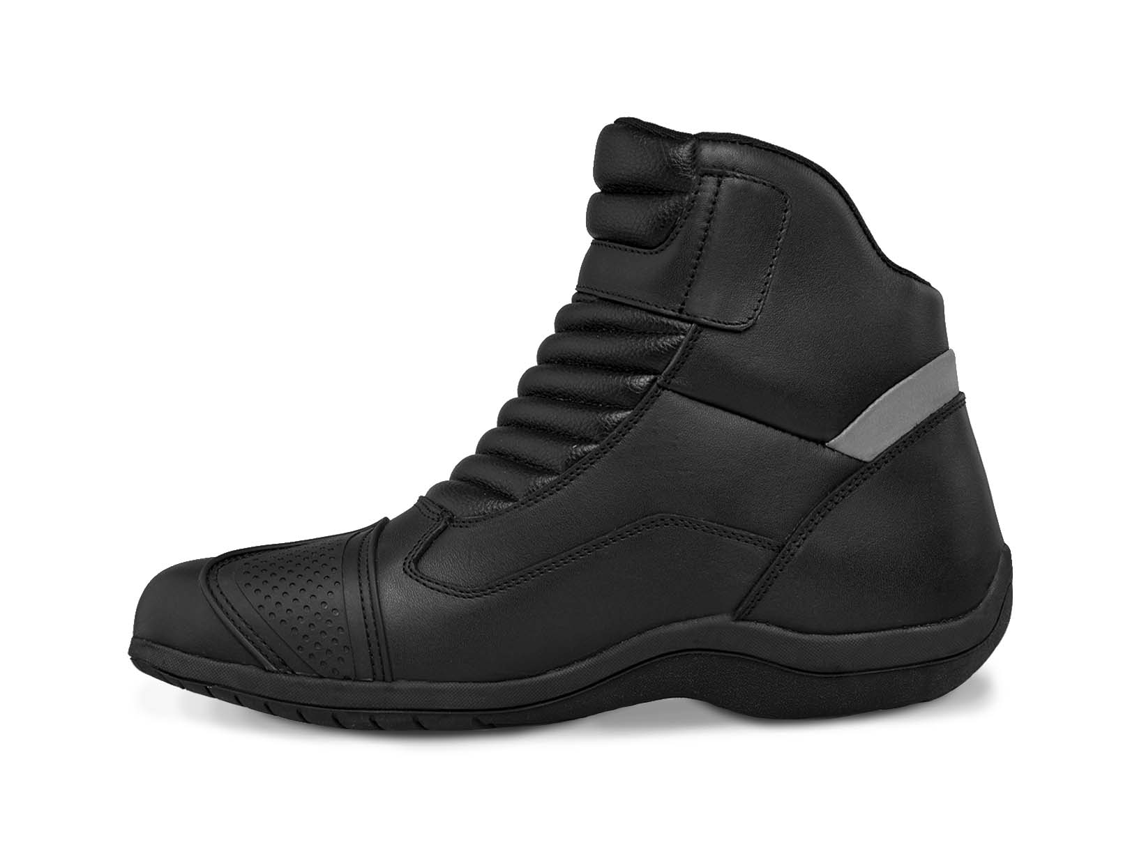 Foto 4 pulgar | Bota Hombre Motociclista Biker Botín Workland 80013 Negro