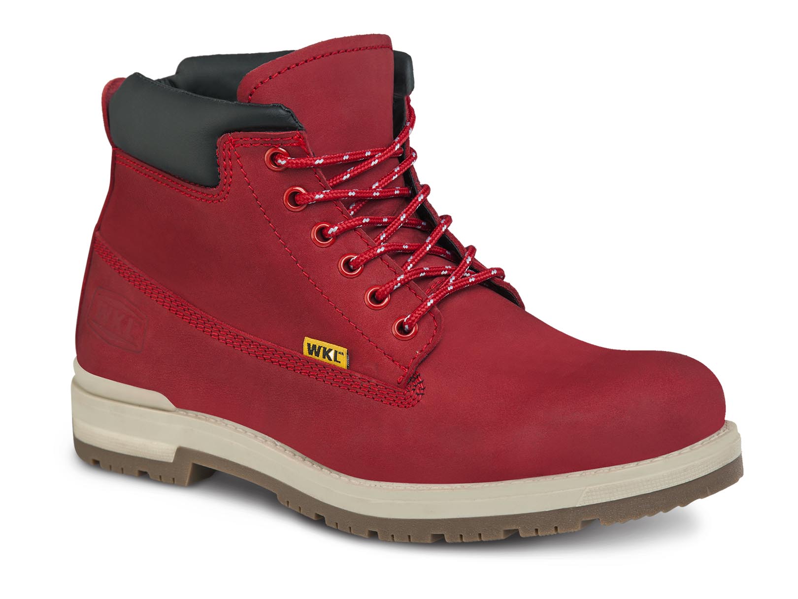 Bota para Hombre Casual Botín Workland 46402 color Rojo