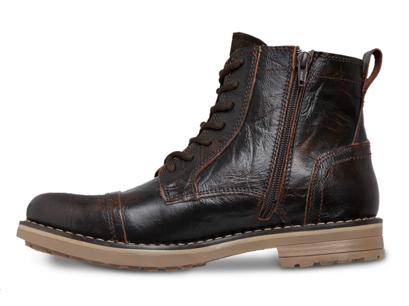 Foto 4 pulgar | Bota Casual Hombre Workland 89724 color Café