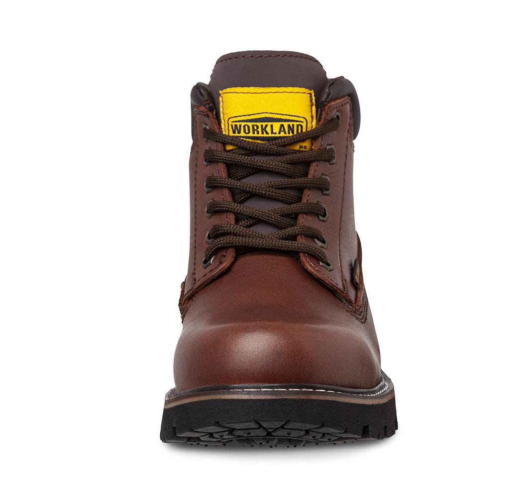 Foto 2 | Bota Industrial Hombre Casquillo Trabajo Workland 71892 color Café