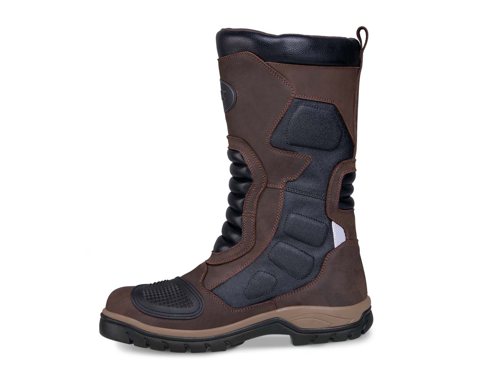 Foto 4 pulgar | Botas Biker Motociclista Hombre Workland 77431 Marrón