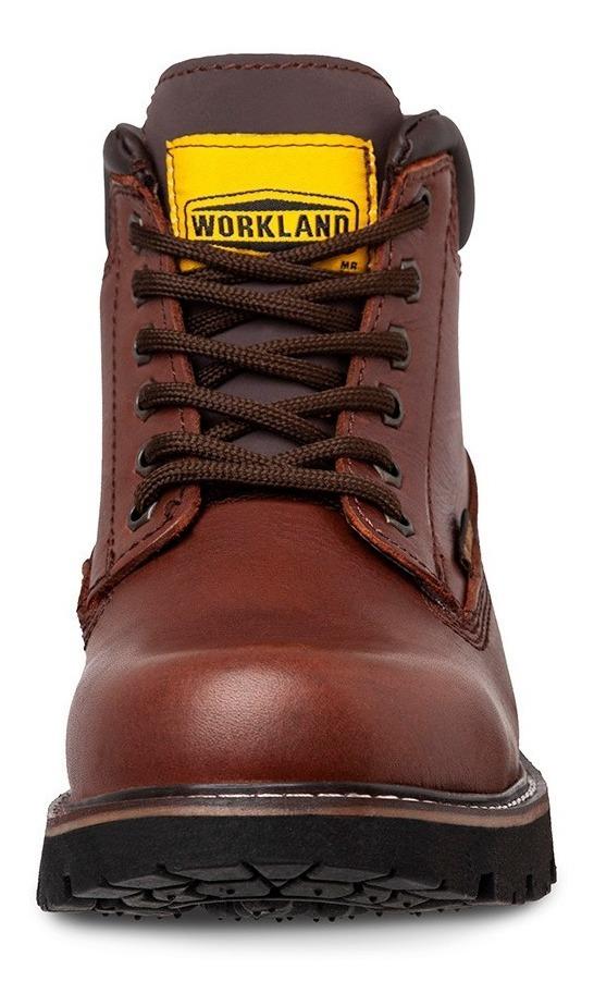 Foto 4 pulgar | Bota Trabajo Hombre Workland 71872 color Café