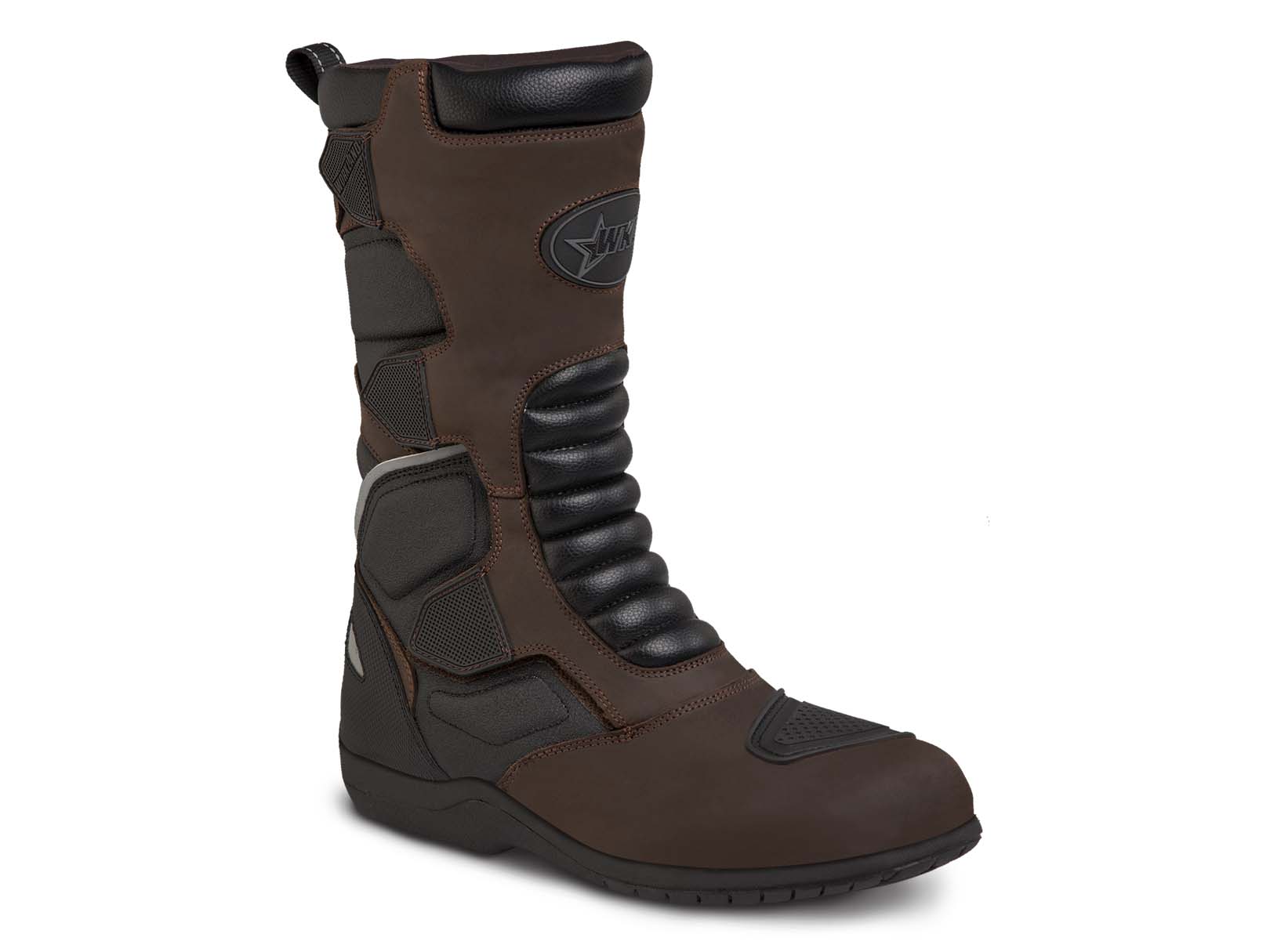 Bota Biker Hombre Motociclista Touring Workland 80009 Marrón