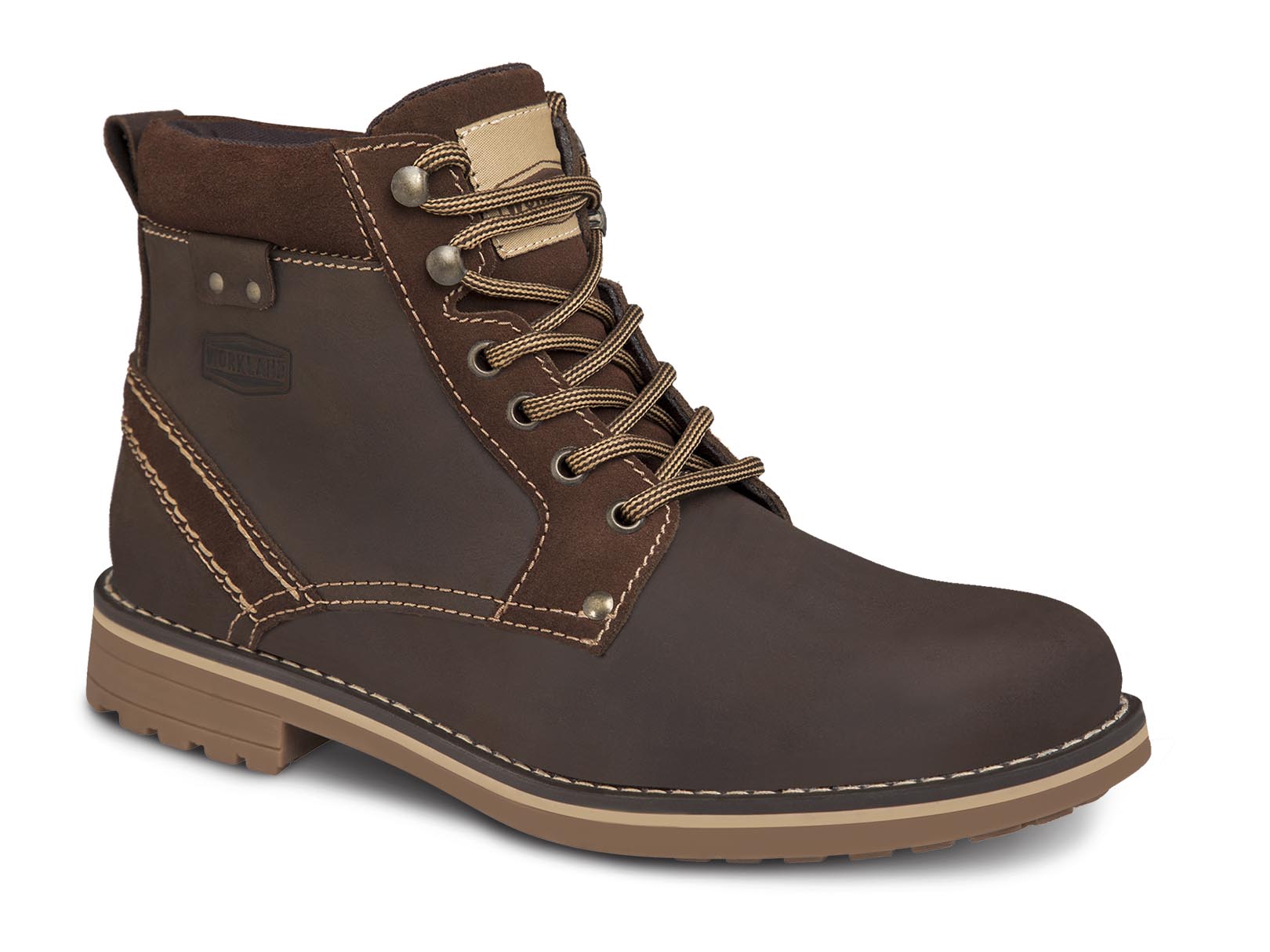 Bota Casual De Hombre Botín Urbano Workland 89707 Marrón