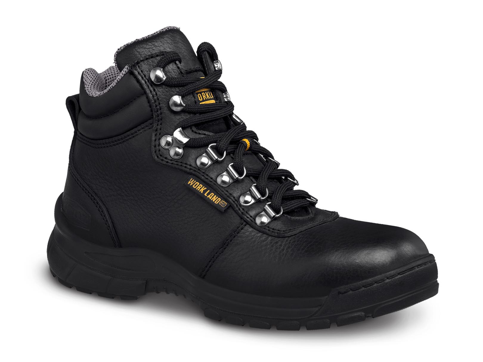 Bota Trabajo Hombre Industrial Seguridad Workland 5616 color Negro