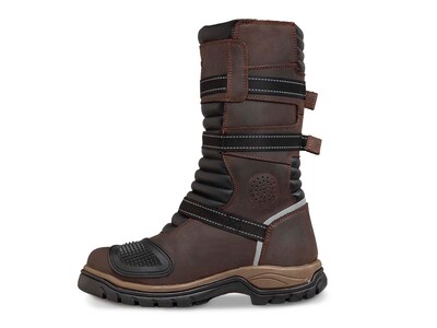 Foto 3 | Botas Motociclista para Hombre Biker 1.0 color Café