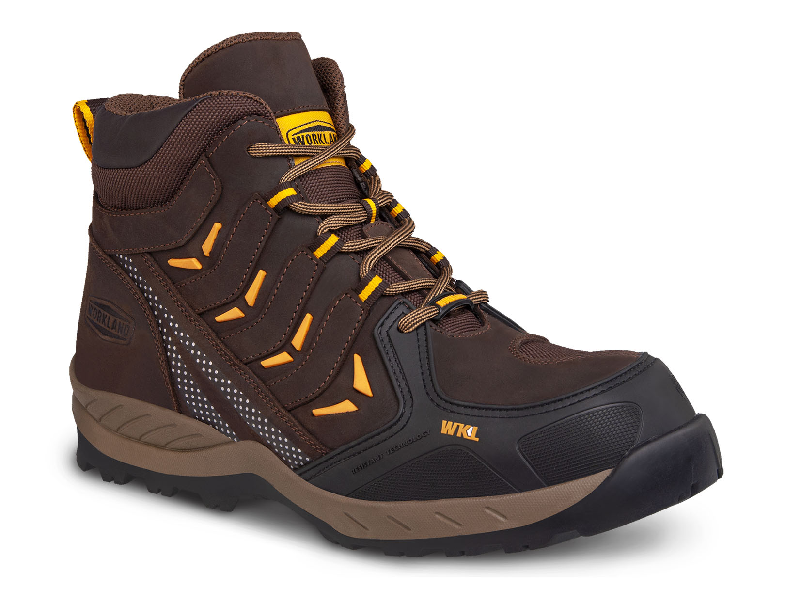 Bota Hombre Industrial Trabajo Casquillo Workland 79347 Marrón