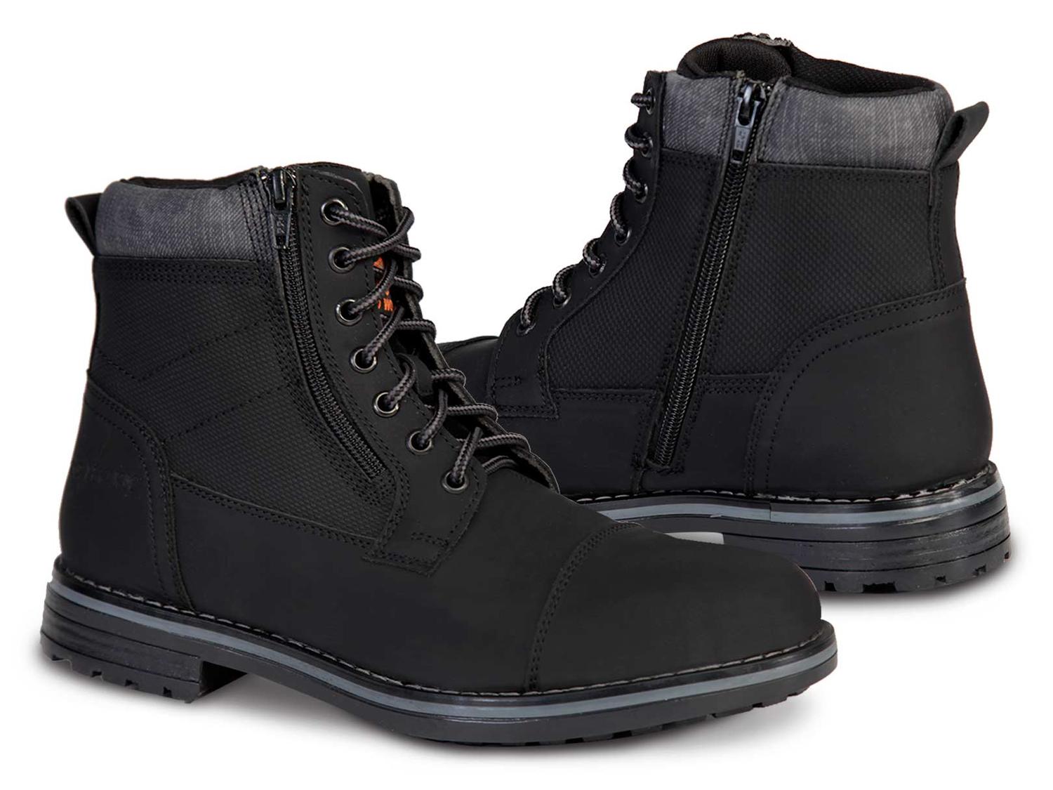 Bota para Hombre Vestir Botin Caballero Pro Work 89730 color Negro