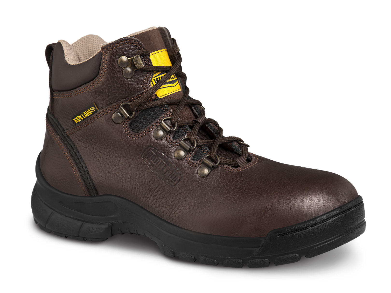 Bota de Trabajo Hombre Industrial Botín Workland 75601 color Café