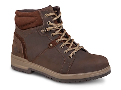 Foto 1 | Bota para Hombre Botín Piel Casual Workland 46416 color Café