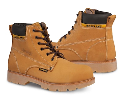 Foto 1 | Bota para Hombre Industrial Casquillo Trabajo Workland 71882 Miel