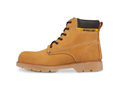 Foto 3 | Bota para Hombre Industrial Casquillo Trabajo Workland 71882 Miel