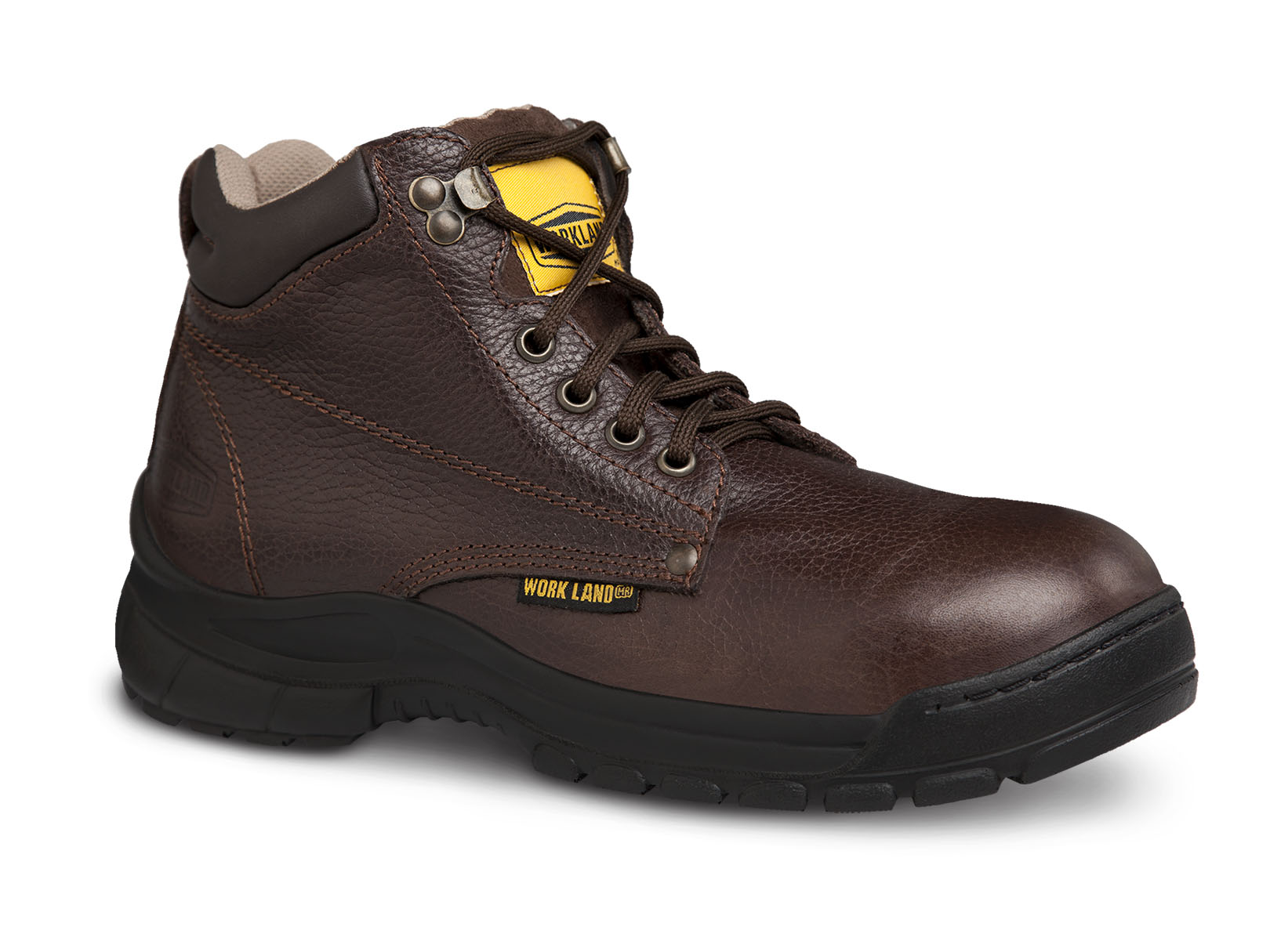 Bota de Trabajo Hombre Industrial Botín Workland 75608 color Café
