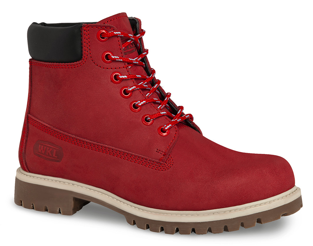 Bota Casual Hombre Workland Rojo 77611