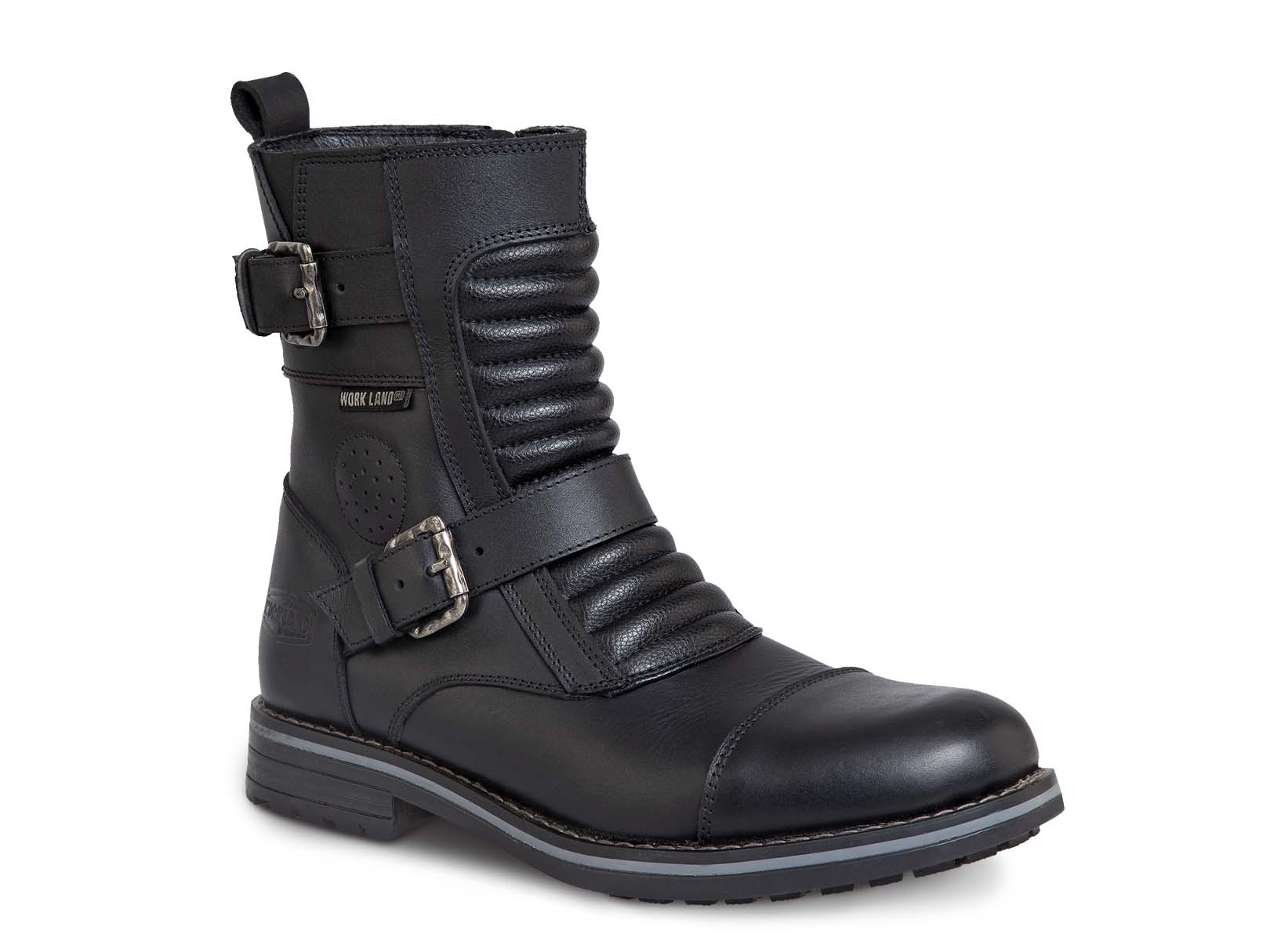 Foto 2 pulgar | Bota Biker para Hombre Moto Caballero Casual Workland 89737 color Negro