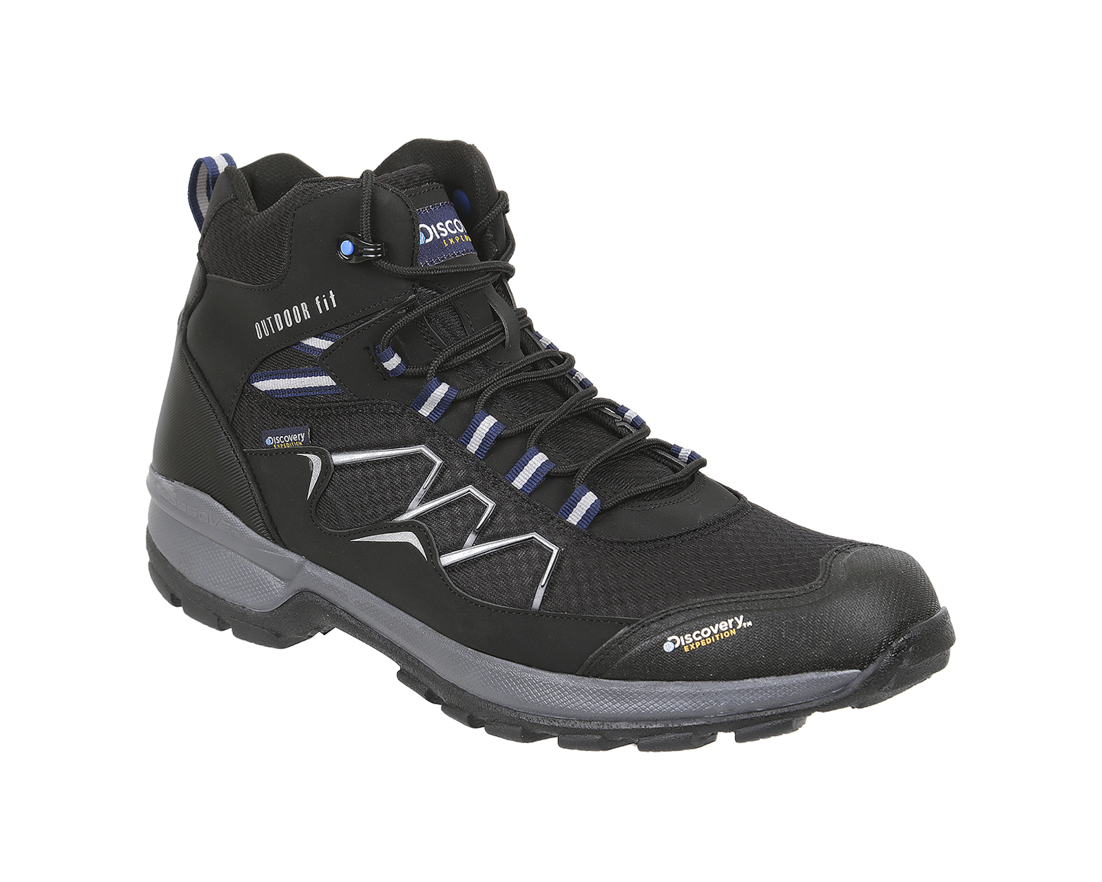 Foto 2 pulgar | Bota Outdoor Discovery Expedition Rhon 2320 color Negro para Hombre